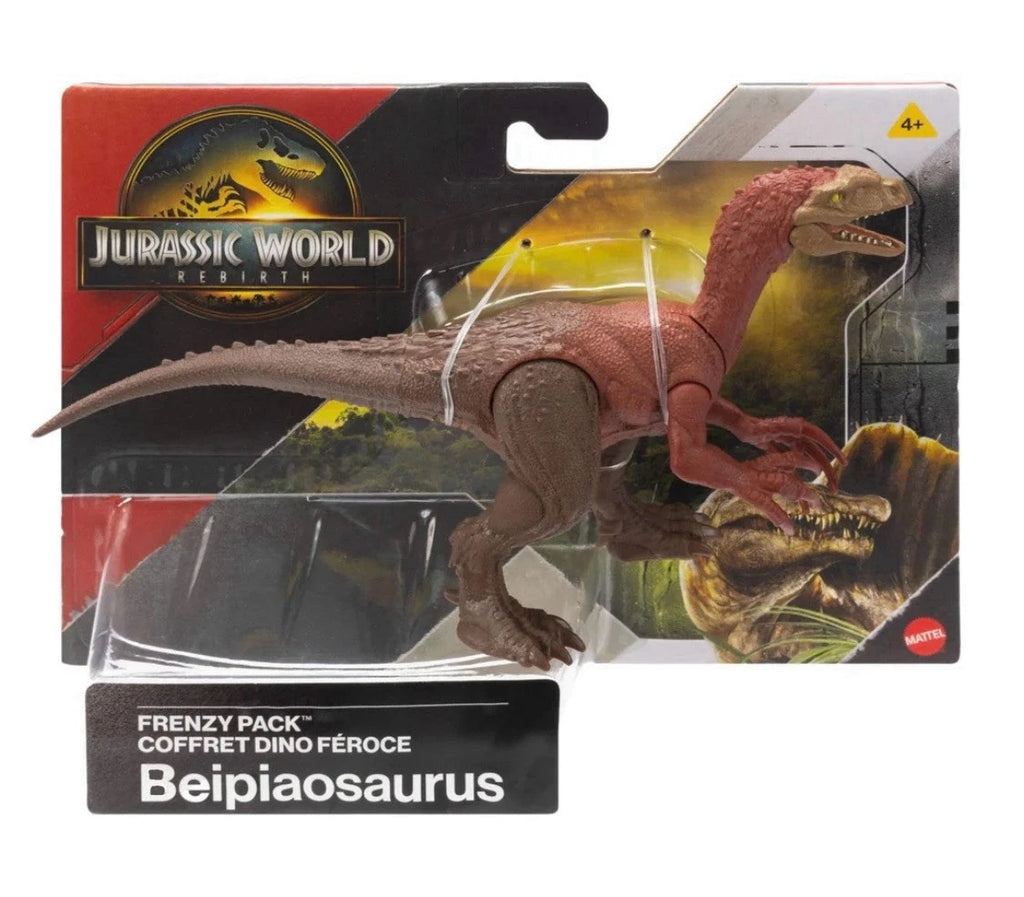 Jurassic World: Rebirth - Mattel 2025 Frenzy Pack (BEIPIAOSAURUS) 4+ Brand New