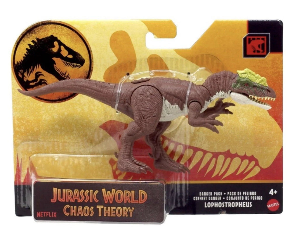 Jurassic World: Mattel 2024 Chaos Theory Epic Evolution Danger Pack LOPHOSTROPHEUS 4+ New