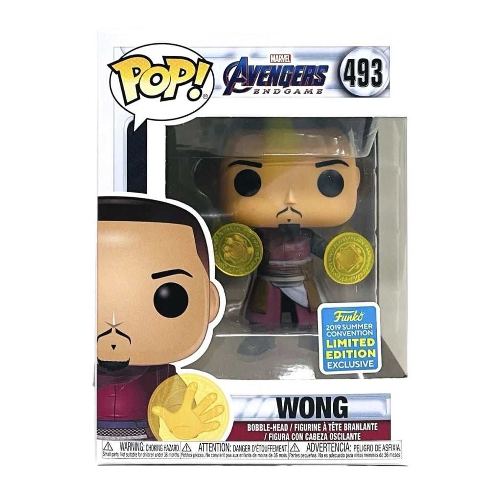 Funko Pop Vinyl Limited Edition 2019 Summer Convention Avengers Endgame (WONG #493) 3+ New