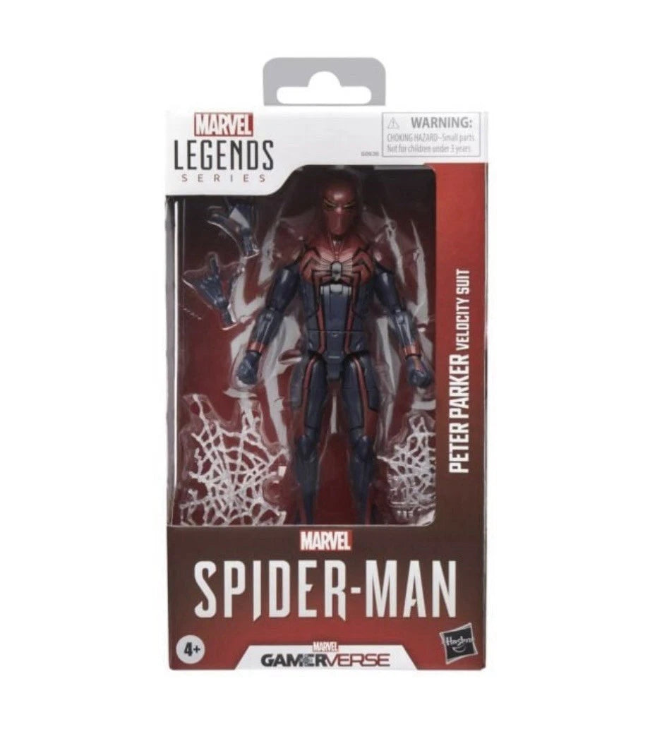 Marvel Legends Series: Hasbro 2025 Spider-Man Gamerverse (PETER PARKER VELOCITY SUIT) 4+ New