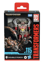 Transformers: Generations Hasbro 2024 Rise Of The Beasts SS Deluxe Class 115 DOUBLE PUNCH 8+ New