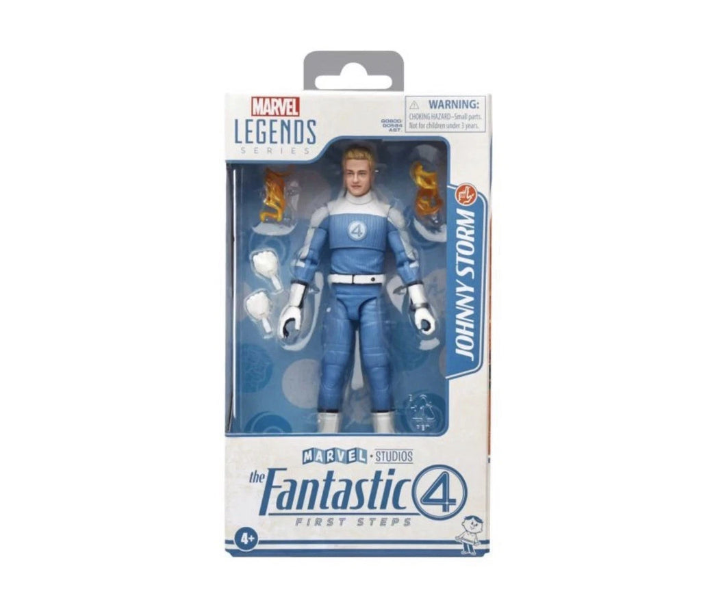 Marvel Legends Series: Hasbro 2025 The Fantastic 4: First Steps (JOHNNY STORM) 4+ New