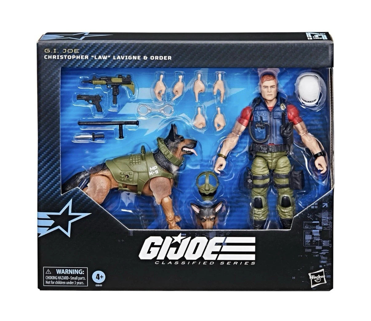 G.I. Joe Classified Series: Hasbro 2025 CHRISTOPHER “LAW” LAVIGNE & ORDER #157 4+ New