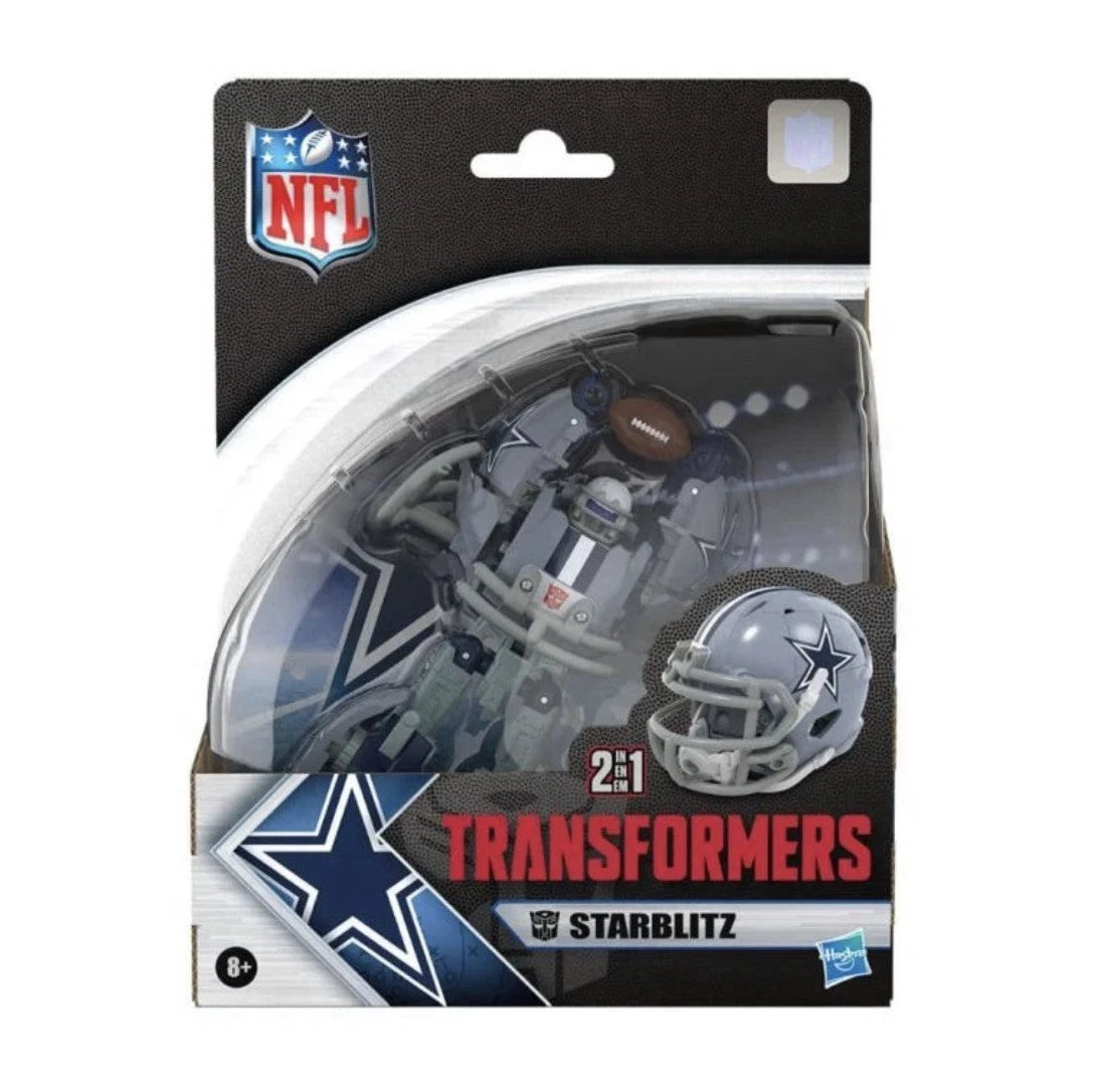 Transformers: Collaborative Hasbro 2025 - NFL DALLAS COWBOYS (STARBLITZ) 8+ New