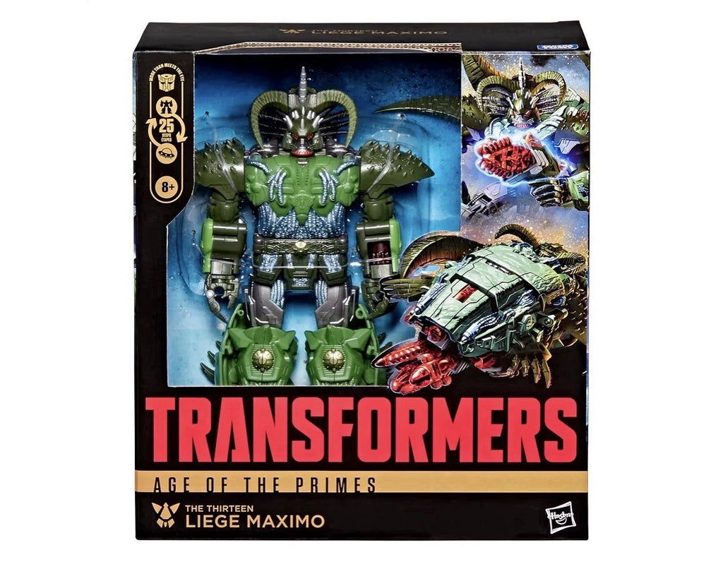 Transformers: Age of The Primes Hasbro 2026 Leader Class The Thirteen LIEGE MAXIMO 8+ New