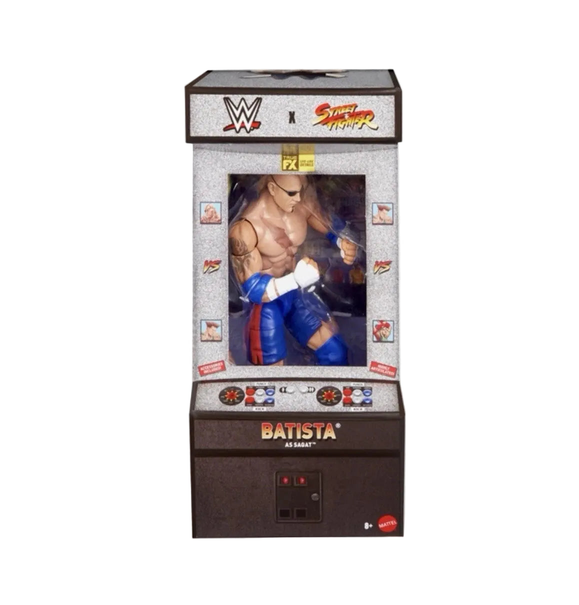 WWE X Street Fighter: Mattel 2026 Elite Collection S2 (BATISTA) 8+ Brand New