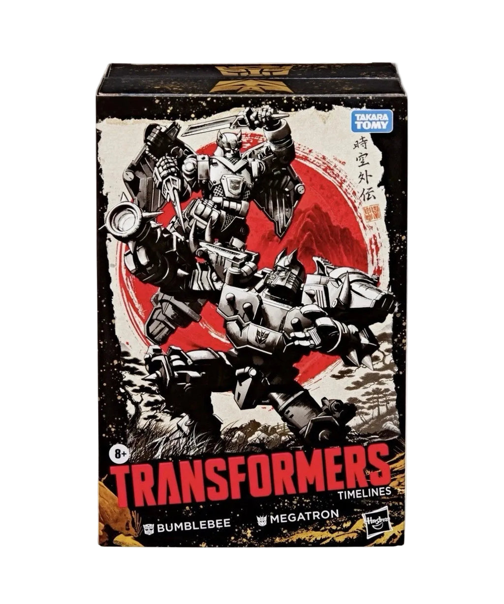 Transformers: Timelines Samurai Warriors Hasbro 2026 MEGATRON & BUMBLEBEE 8+ New