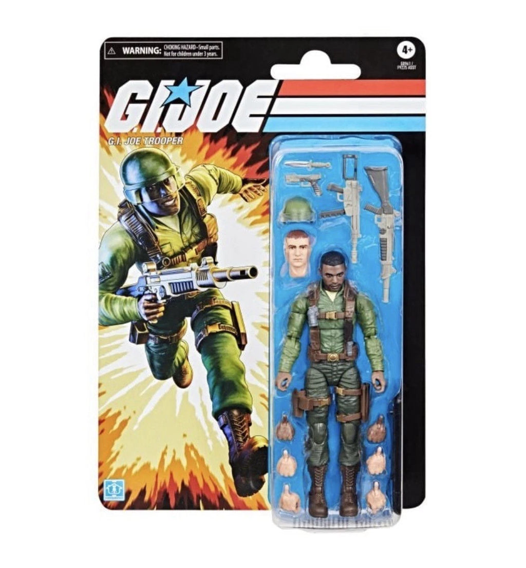 G.I. Joe Classified Series: Hasbro 2025 Retro Cardback G.I. JOE TROOPER 4+ New