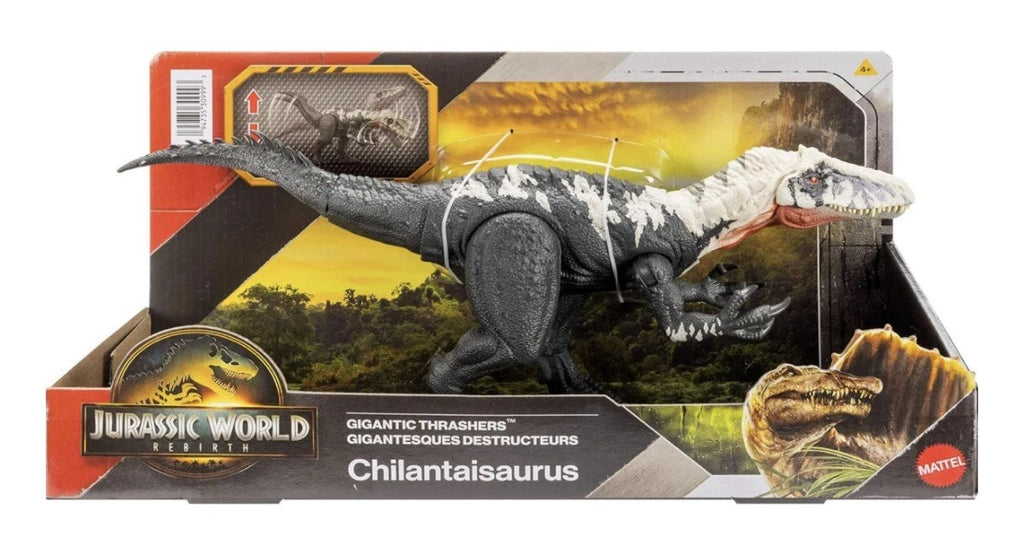 Jurassic World: Rebirth Mattel 2025 - Gigantic Thrashers CHILANTAISAURUS 4+ New