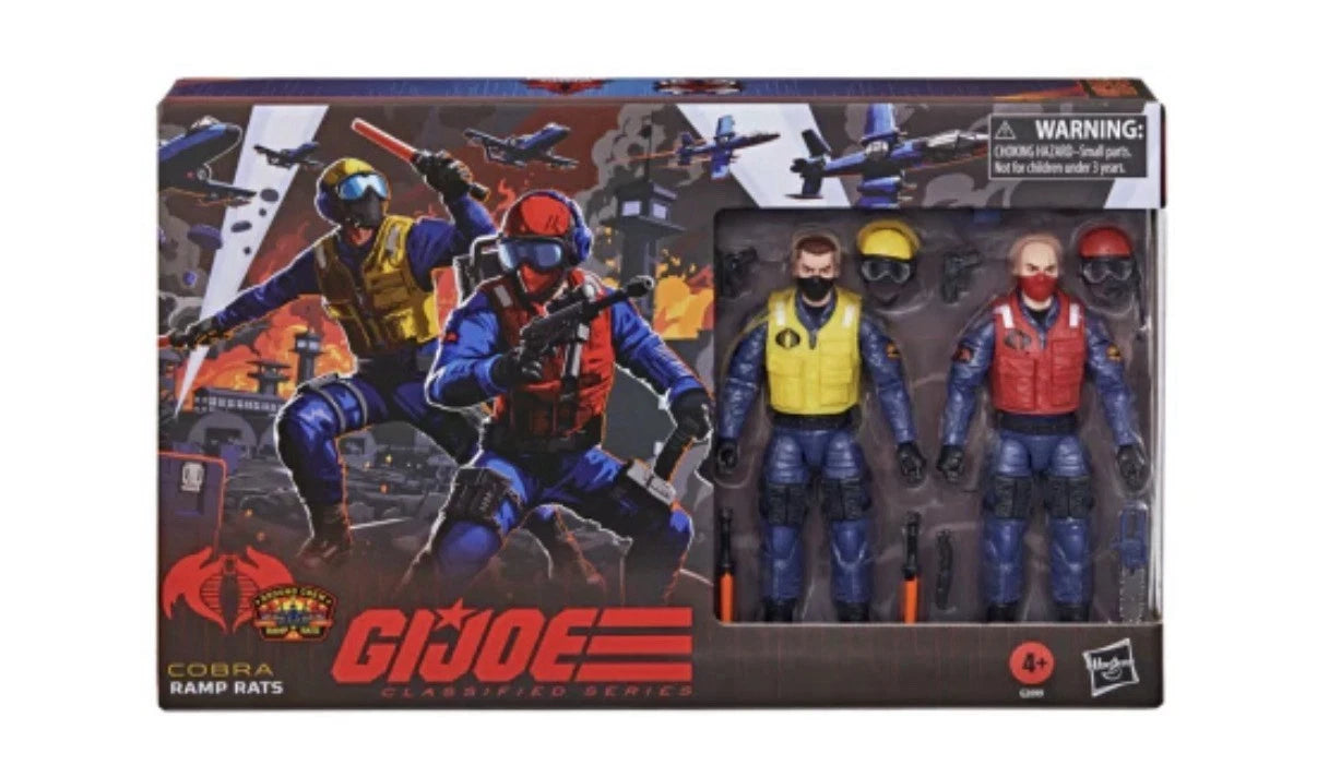 G.I. Joe Classified Series: Hasbro 2026 (COBRA RAMP RATS & GROUND CREW #195) 4+ New