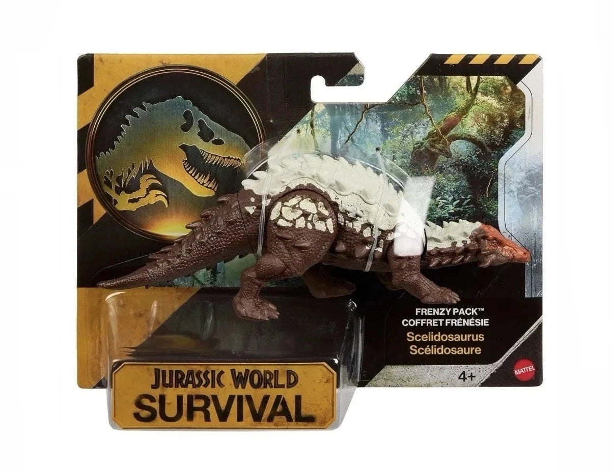 Jurassic World: Survival Mattel 2026 - Frenzy Pack (SCELIDOSAURUS) 4+ Brand New