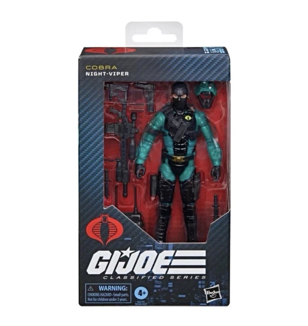 G.I. Joe Classified Series: Hasbro 2026 (NIGHT-VIPER #187) 4+ Brand New