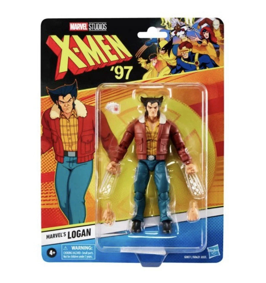 Marvel Legends Series: Hasbro 2025 X-Men ‘97 (MARVEL’S LOGAN) 4+ New
