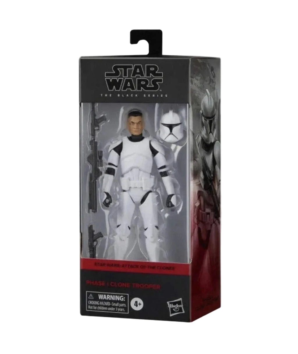 Star Wars: Attack of The Clones Hasbro 2023 The Black Series PHASE I CLONE TROOPER 4+ New