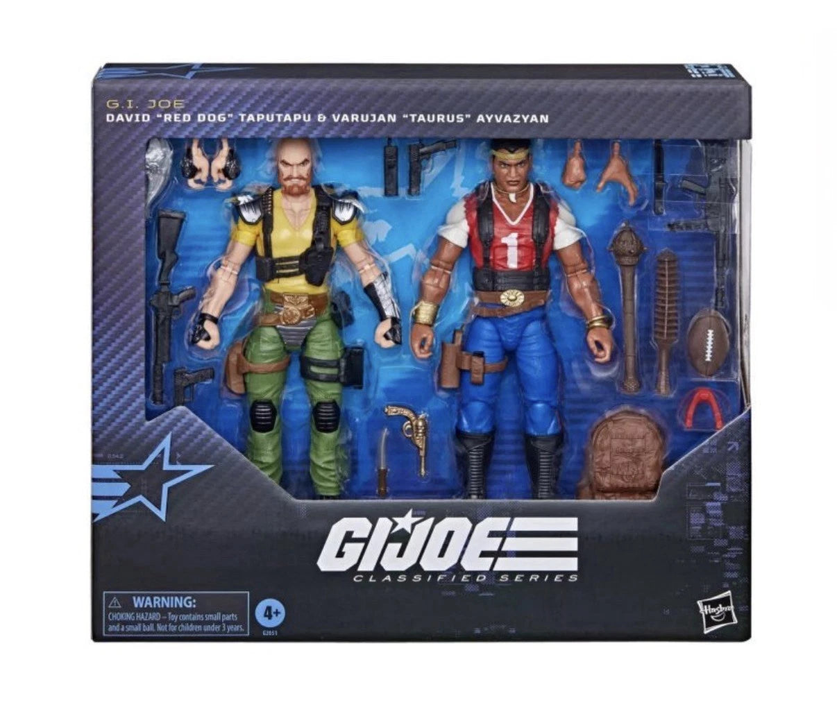 G.I. Joe Classified: DAVID “RED DOG” TAPUTAPU & VARUJAN “TAURUS” AYVAZYAN #193 4+ New