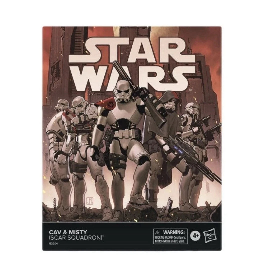 Star Wars: The Black Series Hasbro 2026 - CAV & MISTY (SCAR Squadron) 4+ New