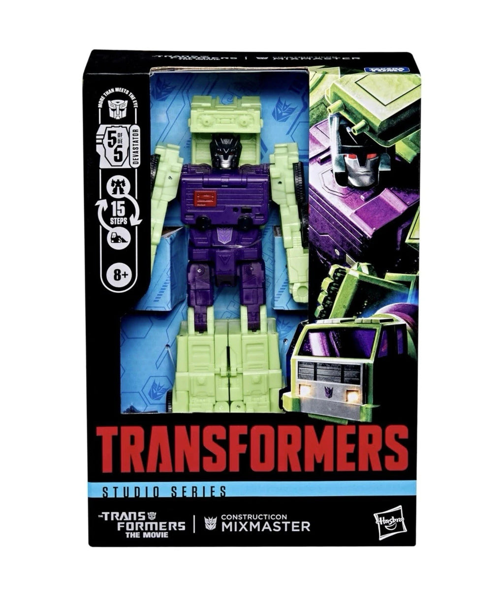 Transformers: The Movie 2025 Hasbro SS Voyage Class Constructicon (MIXMASTER) 8+ Brand New