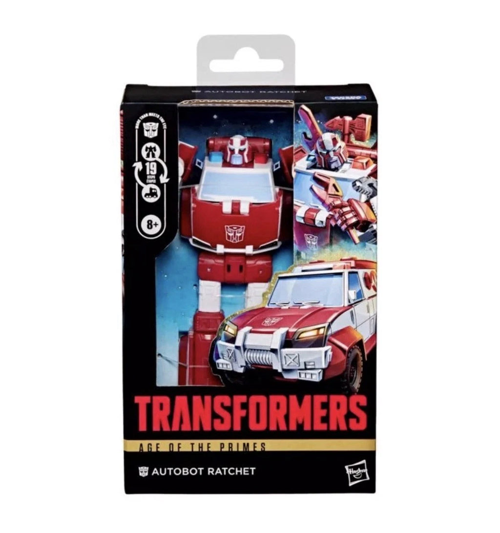 Transformers: Age Of The Primes Hasbro 2026 Deluxe Class (AUTOBOT RATCHET) 8+ New