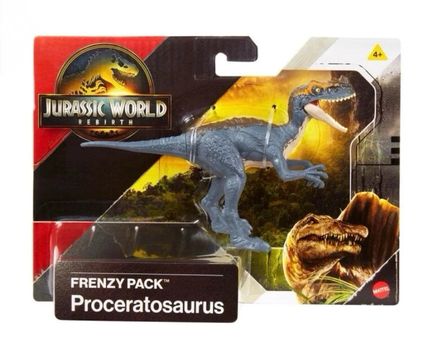 Jurassic World: Rebirth - Mattel 2025 Frenzy Pack (PROCERATOSAURUS) 4+ Brand New