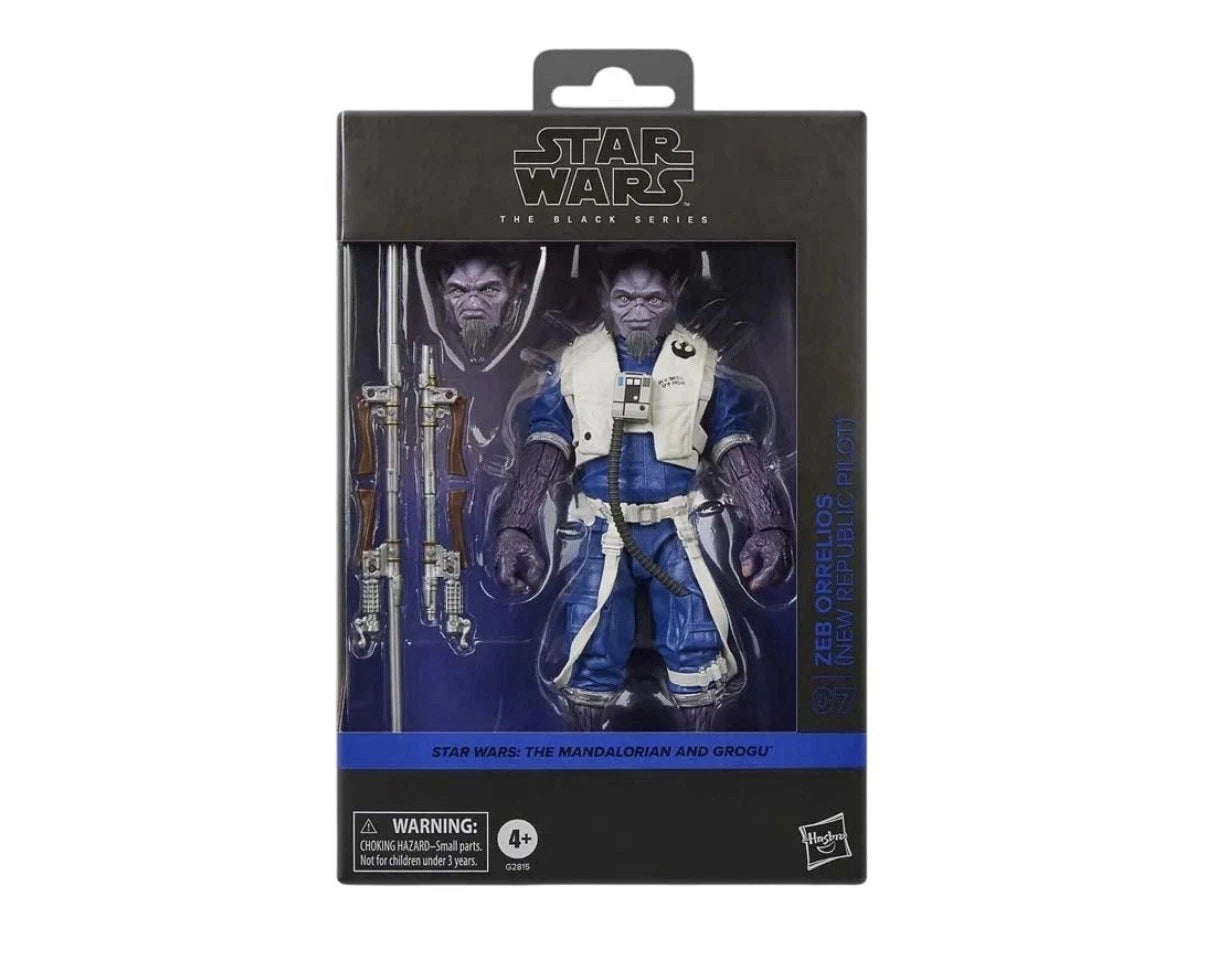 Star Wars: The Mandalorian & Grogu Hasbro 2026 The Black Series ZEB ORRELIOS (New Republic Pilot) 4+ New