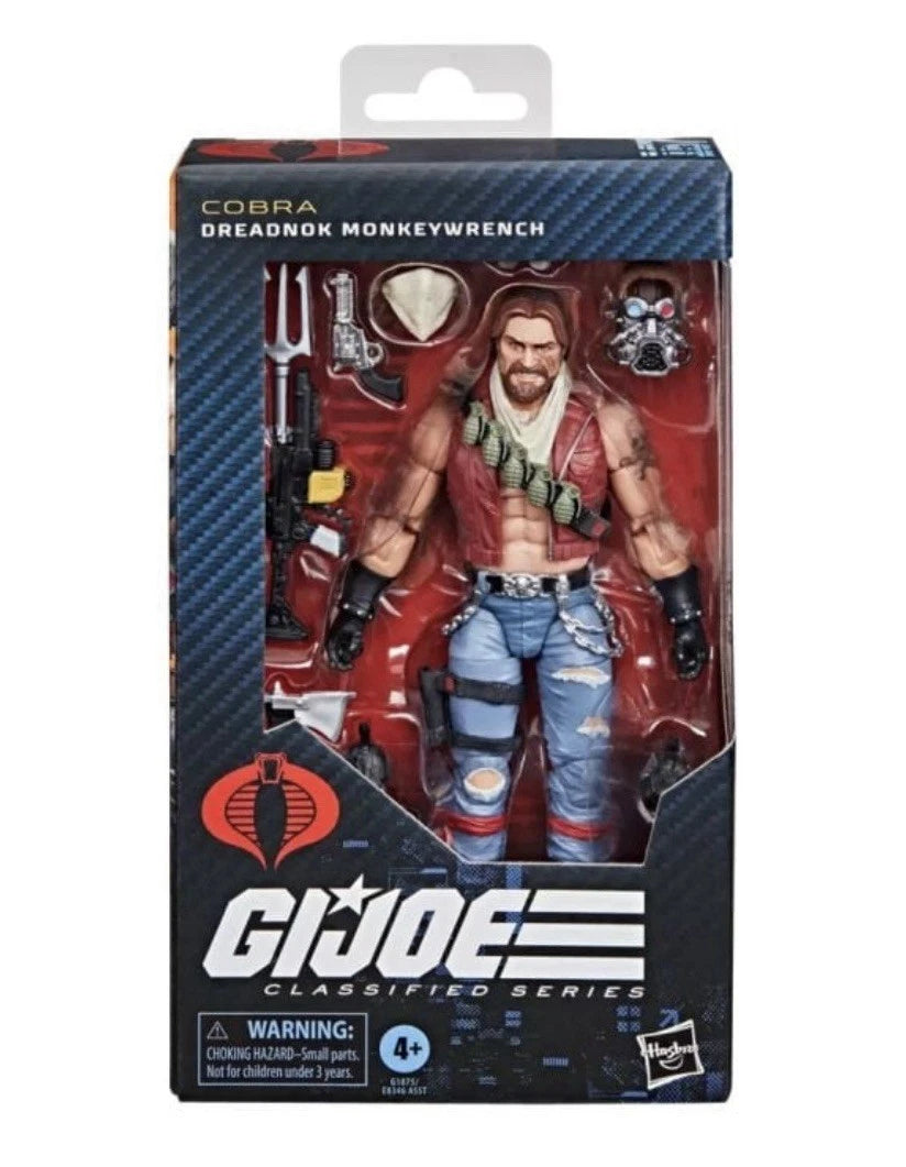 G.I. Joe Classified Series: Hasbro 2025 #167 DREADNOK MONKEYWRENCH 4+ Brand New
