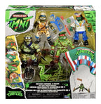 World of TMNT: Playmates Toys 2026 SEWER HEROES 4-PACK With PARACHUTE 4+ New