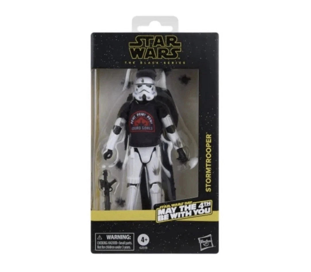 Star Wars: May The 4th Be With You Hasbro 2026 The Black Series STORMTROOPER 4+ New