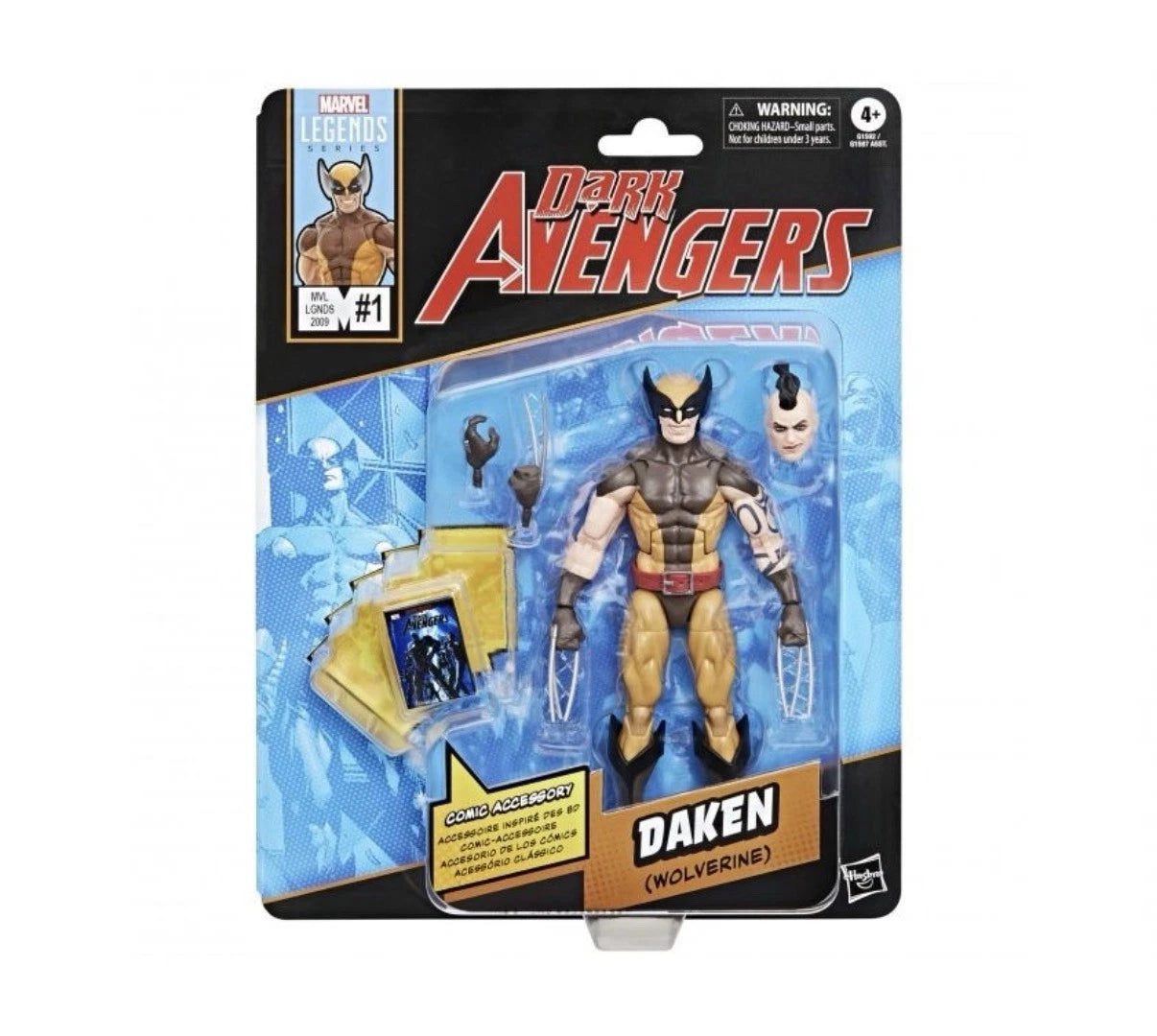Marvel Legends Series: Hasbro 2025 Dark Avengers DAKEN (Wolverine) 4+ Brand New