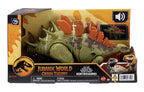 Jurassic World: 2024 Mattel Chaos Theory Netflix Wild Roar (KENTROSAURUS) 4+ New