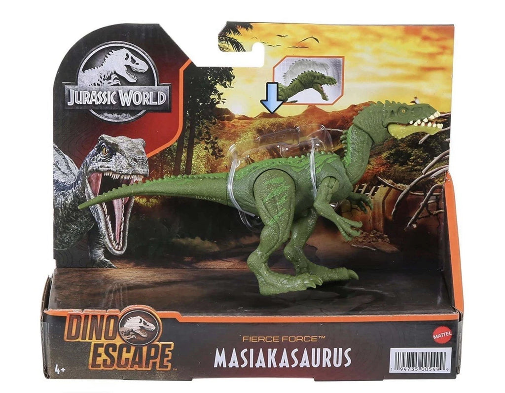 Jurassic World: Mattel 2021 Dino Escape Fierce Force MASIAKASAURUS 4+ Brand New