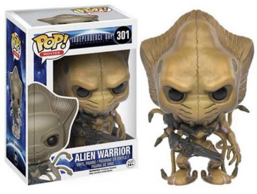 Funko 2016 Pop Vinyl #301 ALIEN WARRIOR (Independence Day 2) 14+ Brand New