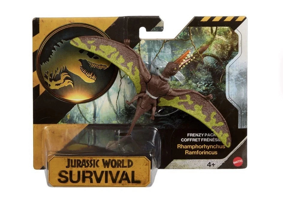 Jurassic World: Survival Mattel 2026 Frenzy Pack (RHAMPHORHYNCHUS) 4+ Brand New