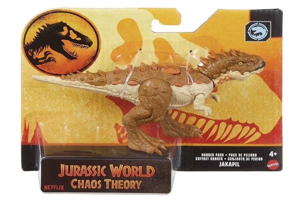 Jurassic World: Mattel 2024 Chaos Theory Epic Evolution Danger Pack (JAKAPIL) 4+ New
