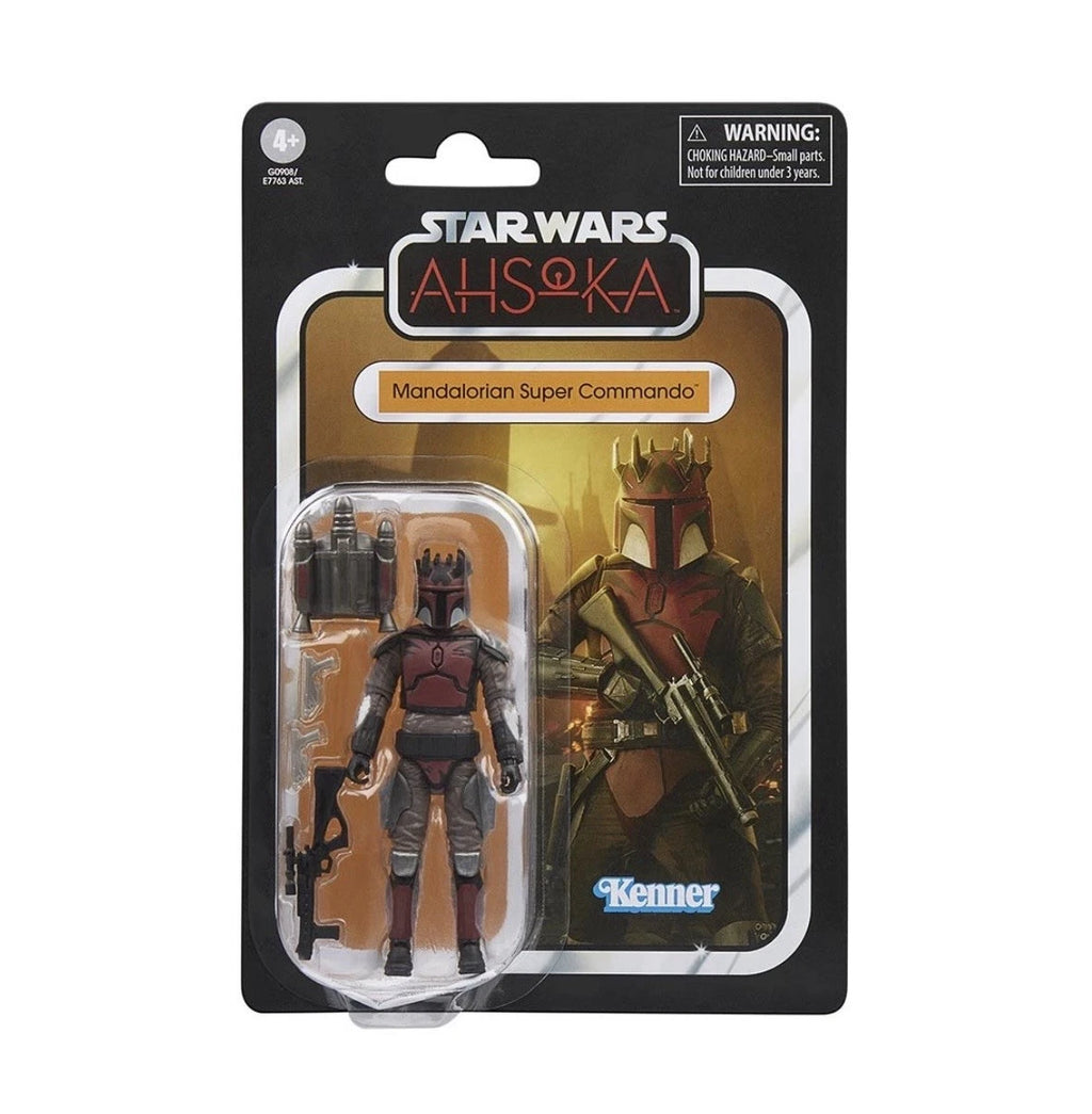 Star Wars: Ahsoka Hasbro 2025 The Vintage Collection (MANDALORIAN SUPER COMMANDO) 4+ New