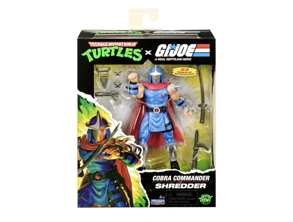 TMNT X G.I.JOE: Playmates Toys 2026 - (Cobra Commander SHREDDER) 4+ Brand New