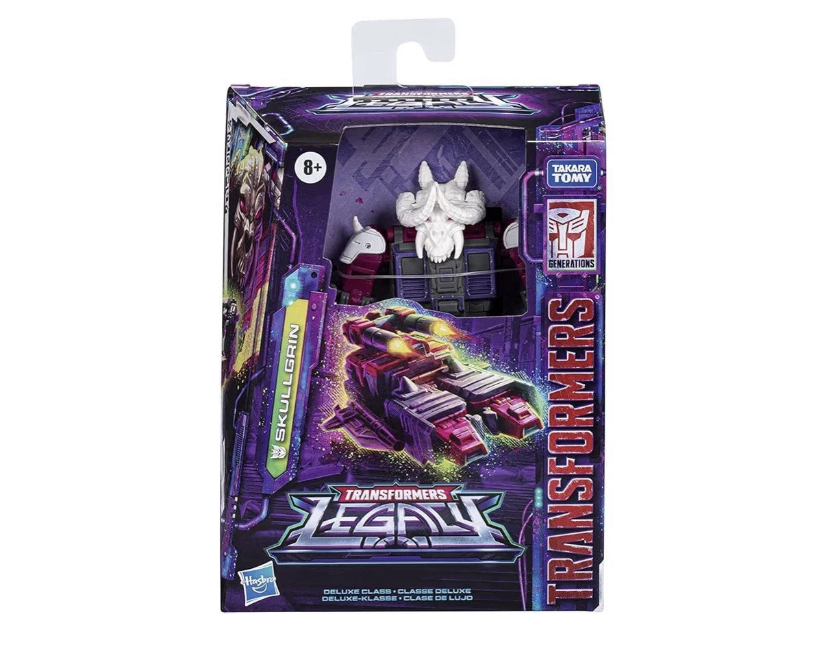 Transformers Generations Hasbro 2022 Legacy Deluxe Class SKULLGRIN 8+ Brand New
