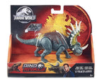 Jurassic World: Dino Rivals Mattel 2018 - Savage Strike (STYRACOSAURUS) 4+ New