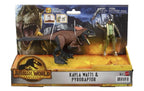 Jurassic World Dominion: Mattel 2021 (KAYLA WATTS & PYRORAPTOR) 4+ Brand New