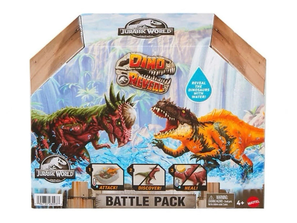 Jurassic World: Mattel 2024 Dino Reveal Battle Pack STYGIMOLOCH & PRESTOSUCHUS 4+ New