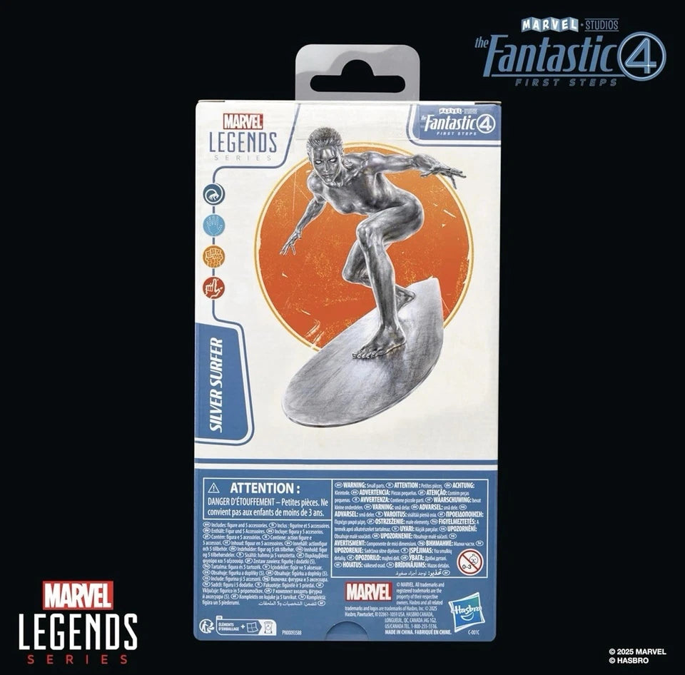 Marvel Legends Series: Hasbro 2025 The Fantastic 4: First Steps (SILVER SURFER) 4+ New