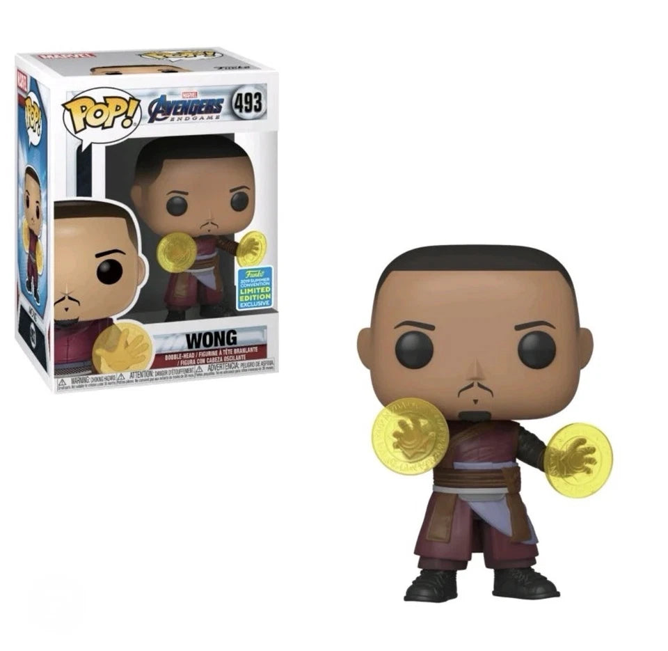 Funko Pop Vinyl Limited Edition 2019 Summer Convention Avengers Endgame (WONG #493) 3+ New