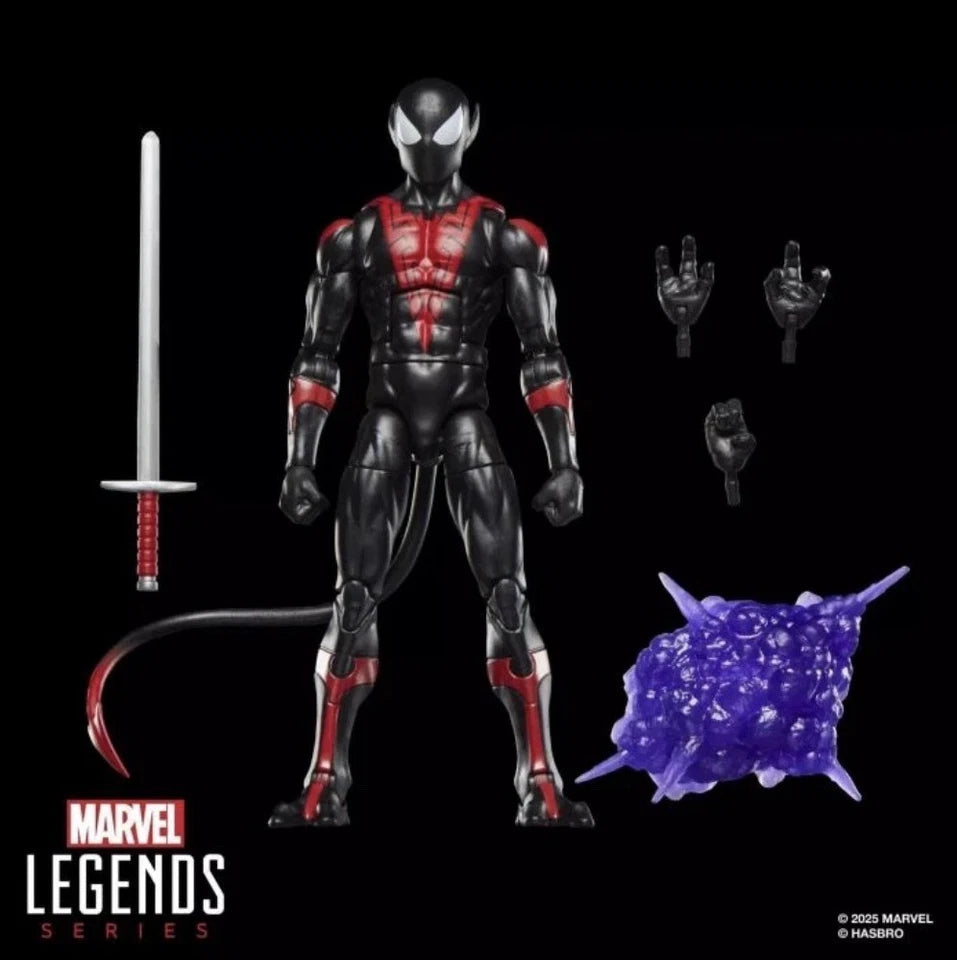 Marvel Legends Series: Hasbro 2025 - Uncanny SPIDER-MAN (Nightcrawler) 4+ New