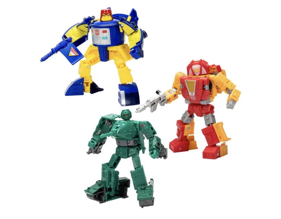 Transformers: Legacy United Hasbro 2024 DC (GO-BOT GUARDIANS) 3-Pack 8+ Brand New
