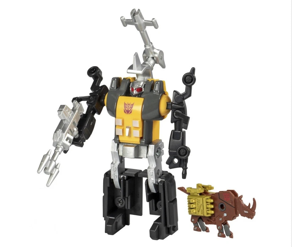Transformers: 40th Anniversary Retro (AUTOBOT RAMHORN & INSECTICON BOMBSHELL) 8+ New