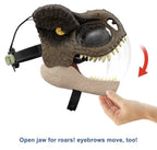 Jurassic World Dominion: Mattel 2021 TYRANNOSAURUS REX CHOMP N ROAR MASK 6+ New