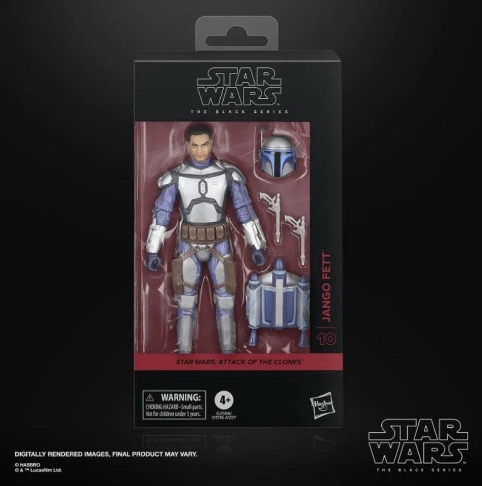 Star Wars: Attack Of The Clones Hasbro 2025 The Black Series (JANGO FETT) 4+ New