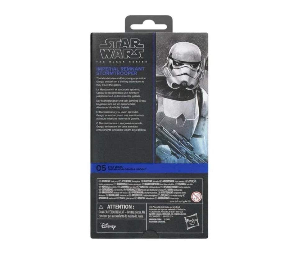 Star Wars: The Black Series Hasbro 2025 IMPERIAL REMNANT STORMTROOPER 05 4+ New
