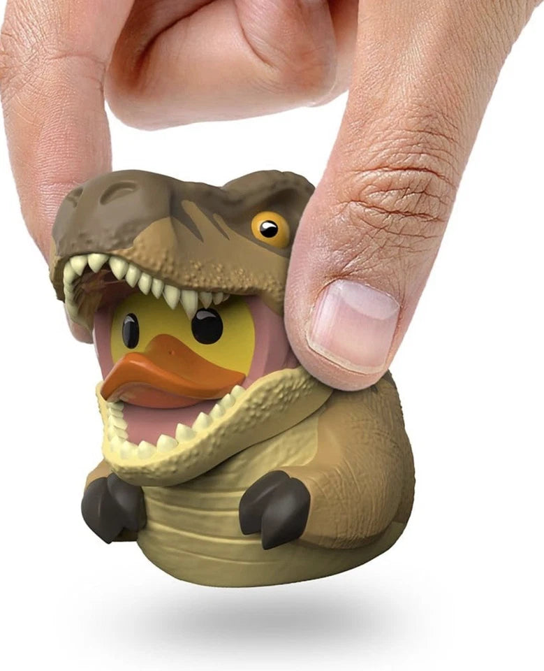 Tubbz Jurassic Park Mini Edition TYRANNOSAURUS REX Cosplaying Duck Figure 3+ New