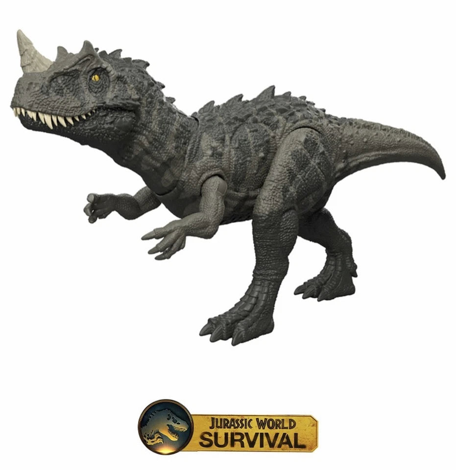 Jurassic World: Survival - Mattel 2025 Wild Roar (CERATOSAURUS) 4+ Brand New
