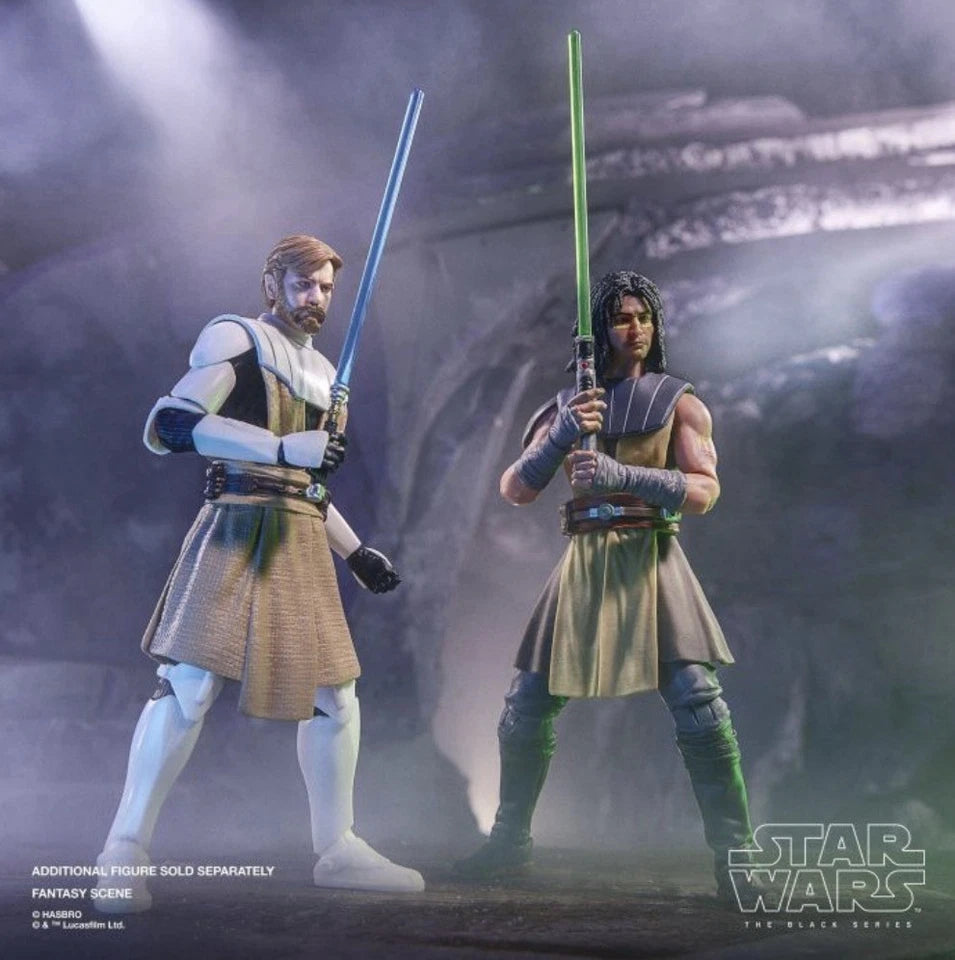 Star Wars: The Clone Wars - Hasbro 2025 The Black Series (QUINLAN VOS) 4+ New